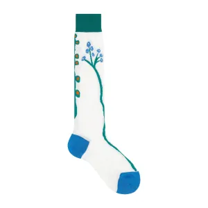Marni Floral Intarsia Socks