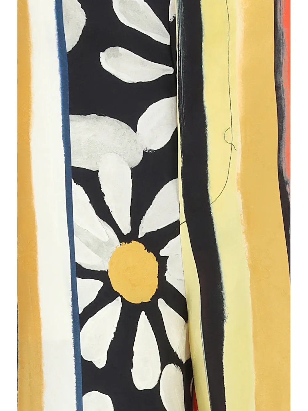Marni Floral Printed Wide Leg Pants