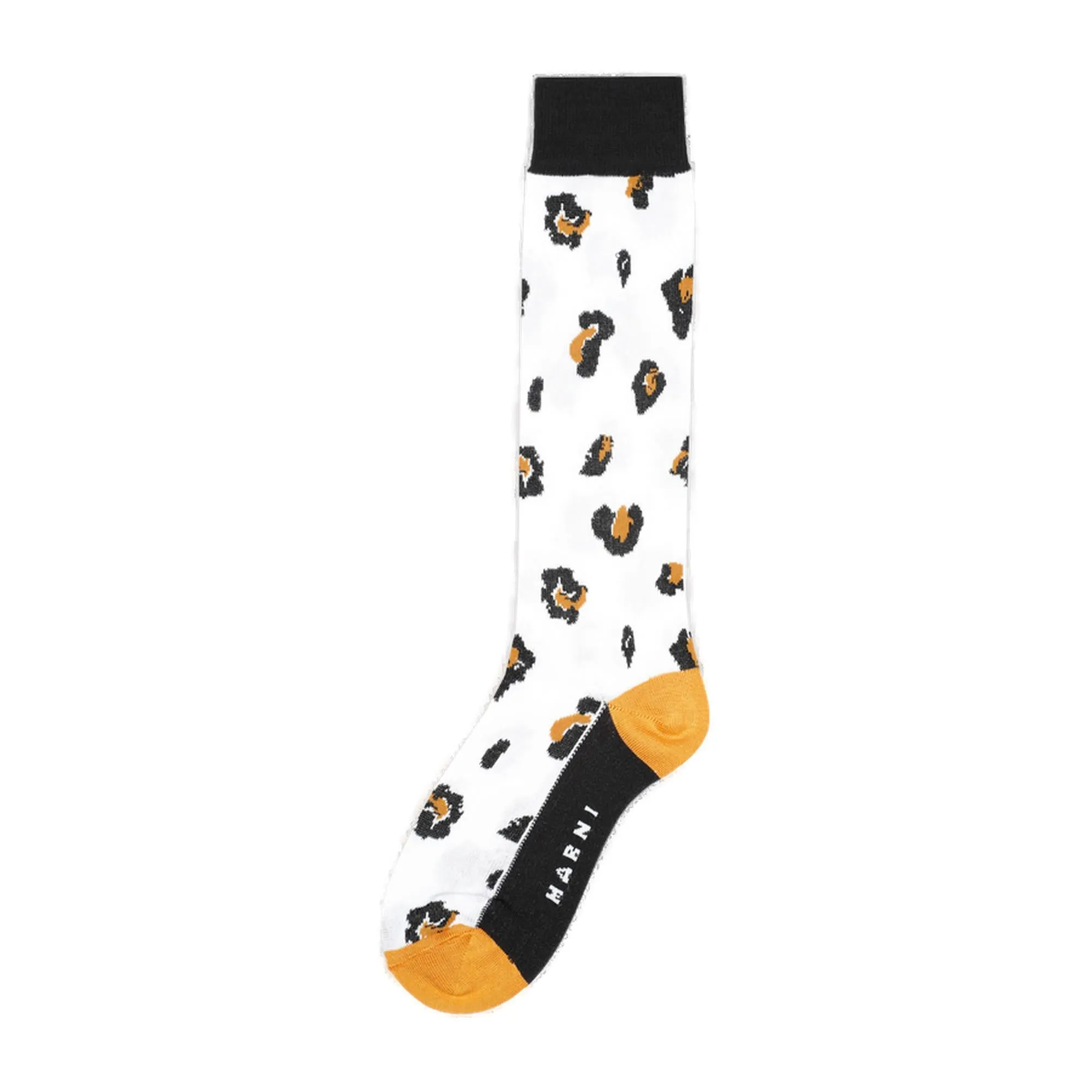 Marni Leopard Pattern Socks