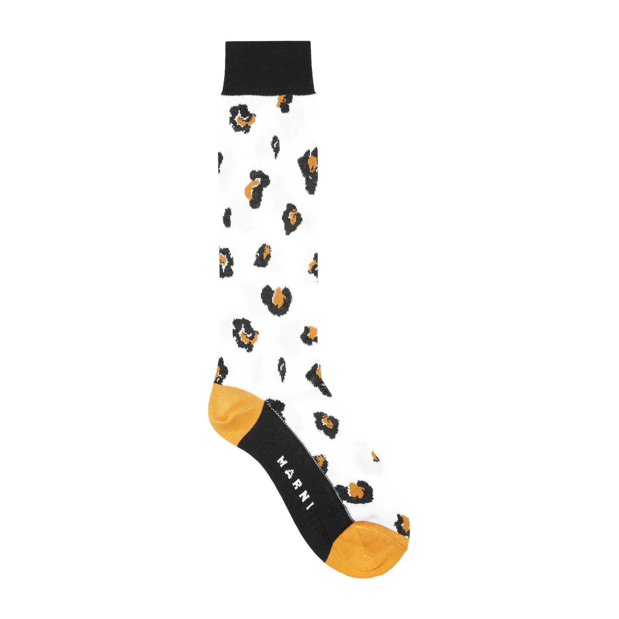 Marni Leopard Pattern Socks