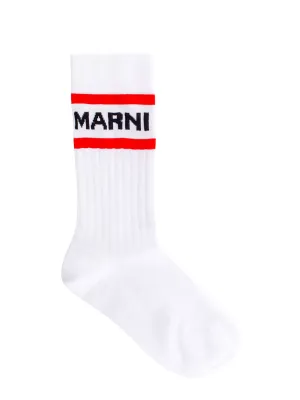 Marni Logo Intarsia Socks