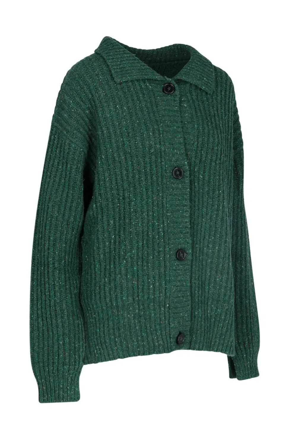 Marni Rib Knit Buttoned Cardigan