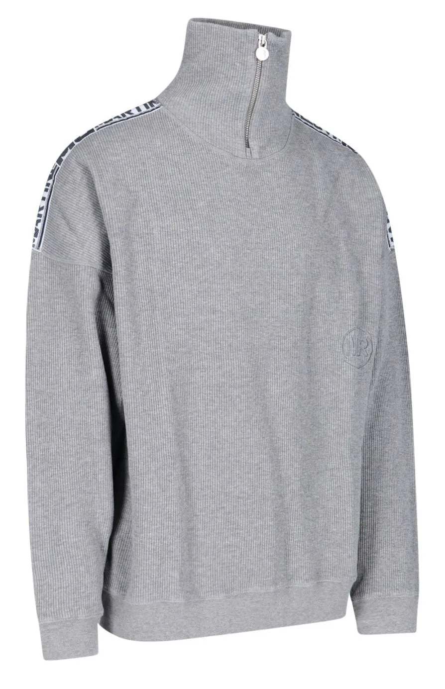 Martine Rose High-Neck Ribbed Sweater