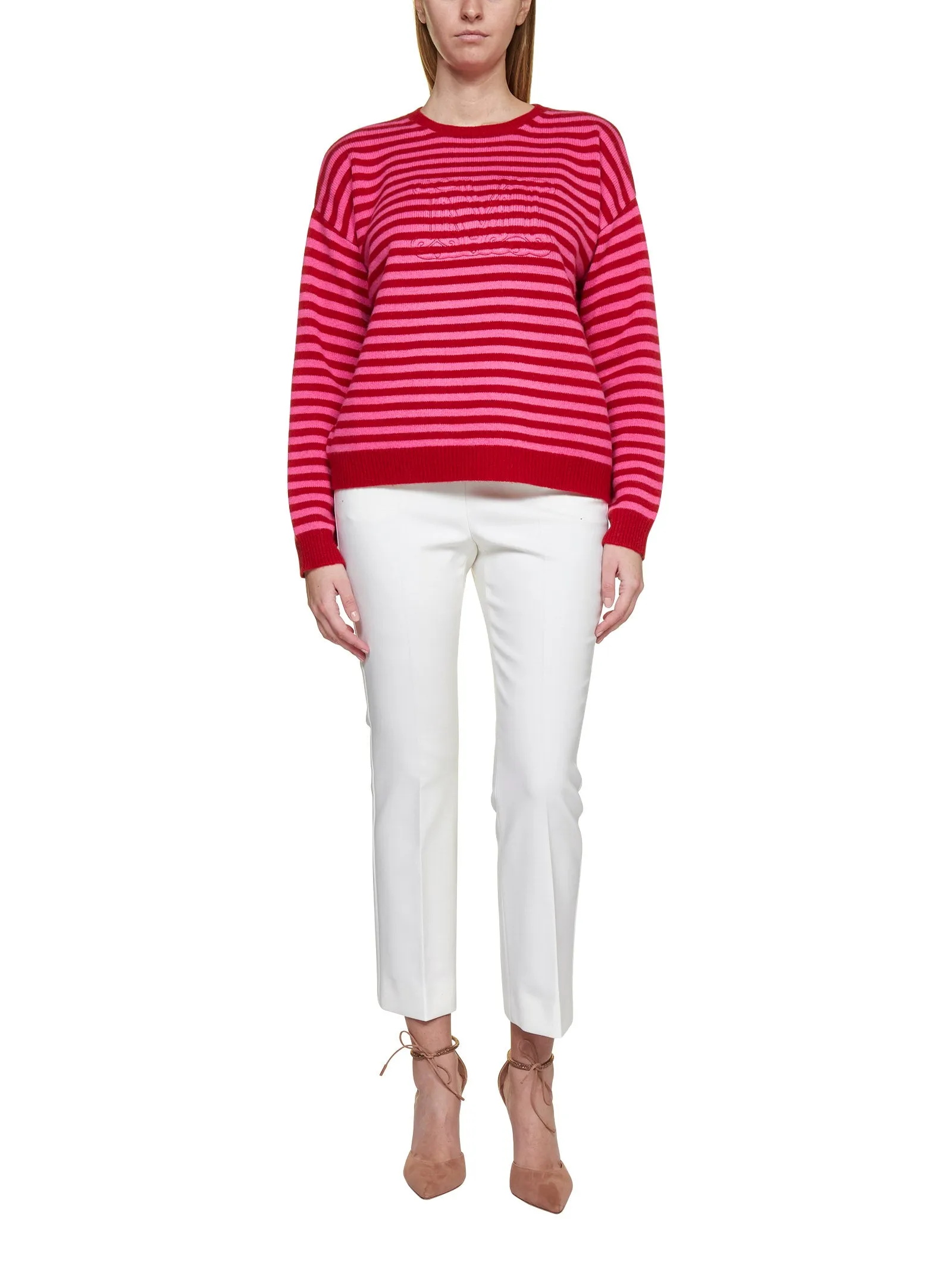 Max Mara Aster Striped Knit Sweater