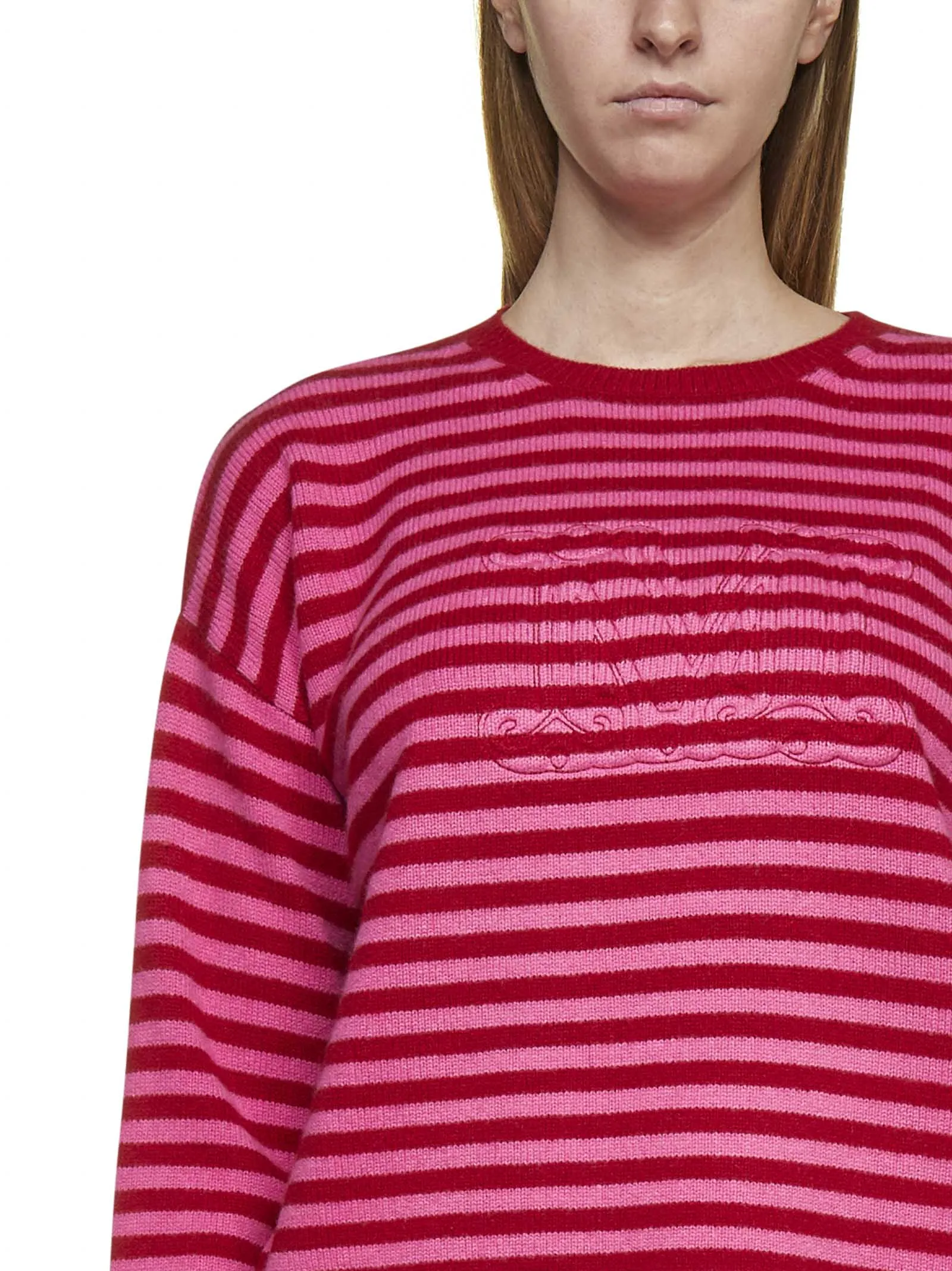 Max Mara Aster Striped Knit Sweater