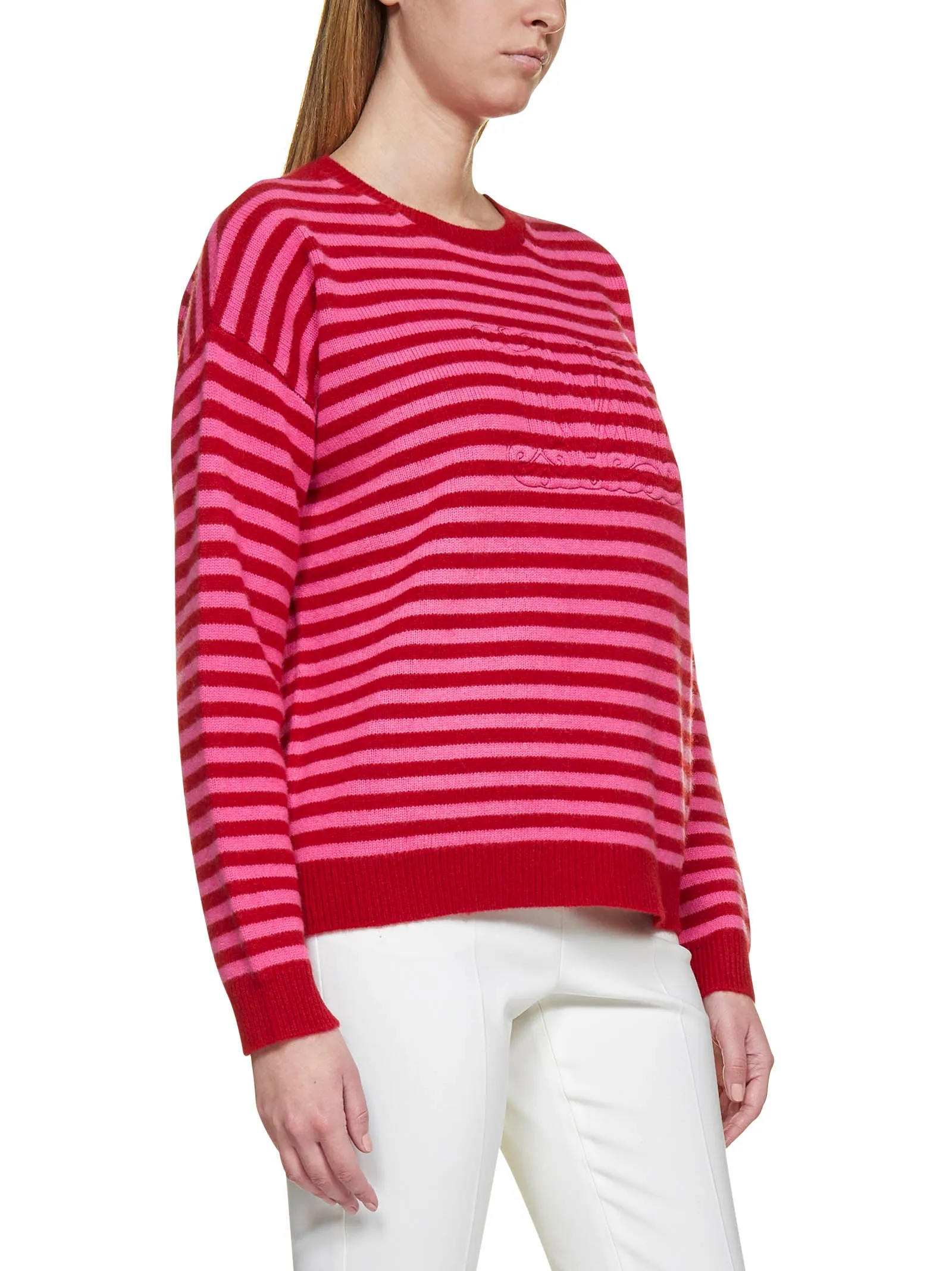 Max Mara Aster Striped Knit Sweater