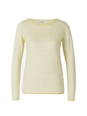 Max Mara Striped Knit Sweater