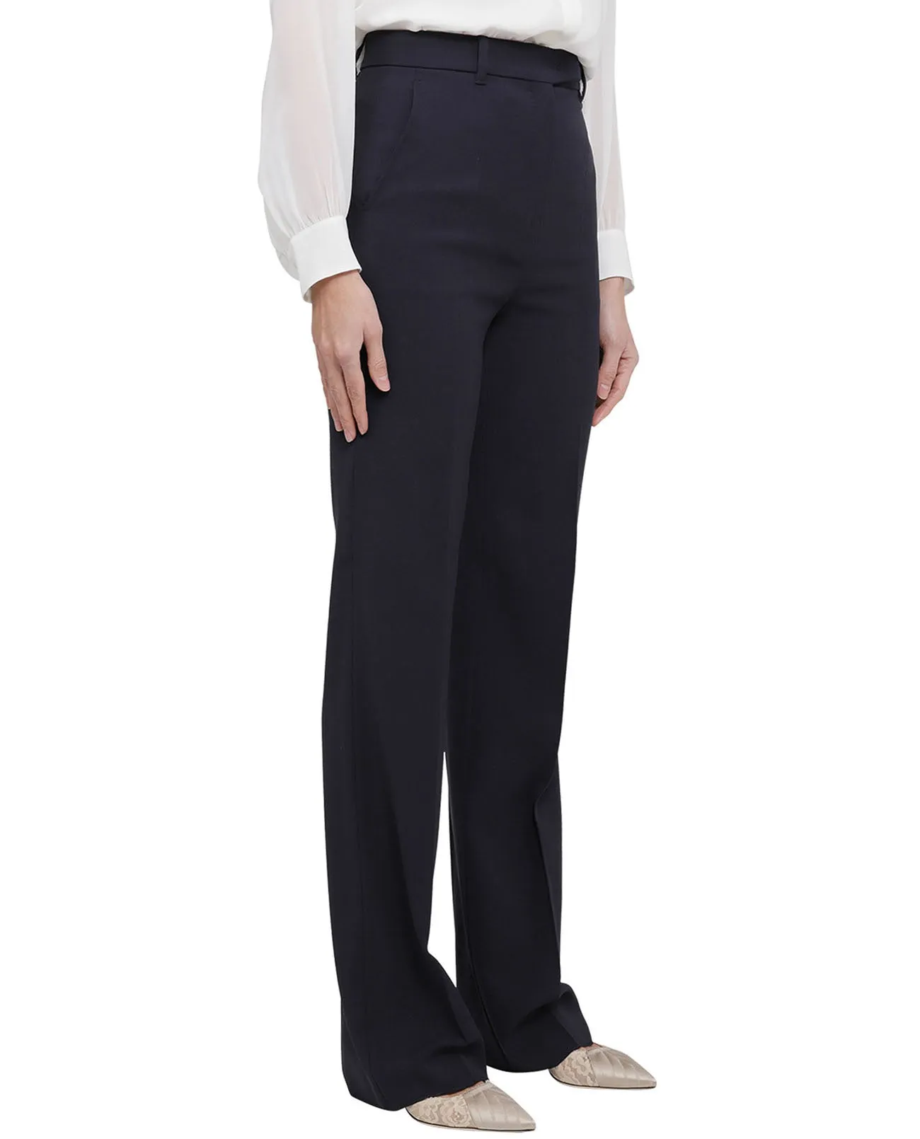 Max Mara Studio Crepe Trousers