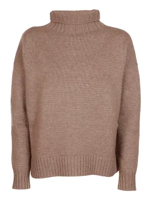Max Mara Turtleneck Knit Jumper