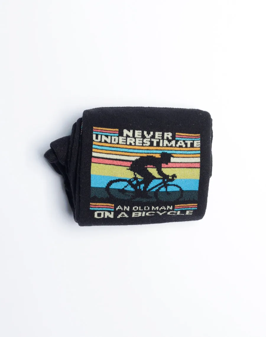Men's Retro Rider Bicycle Crew Socks