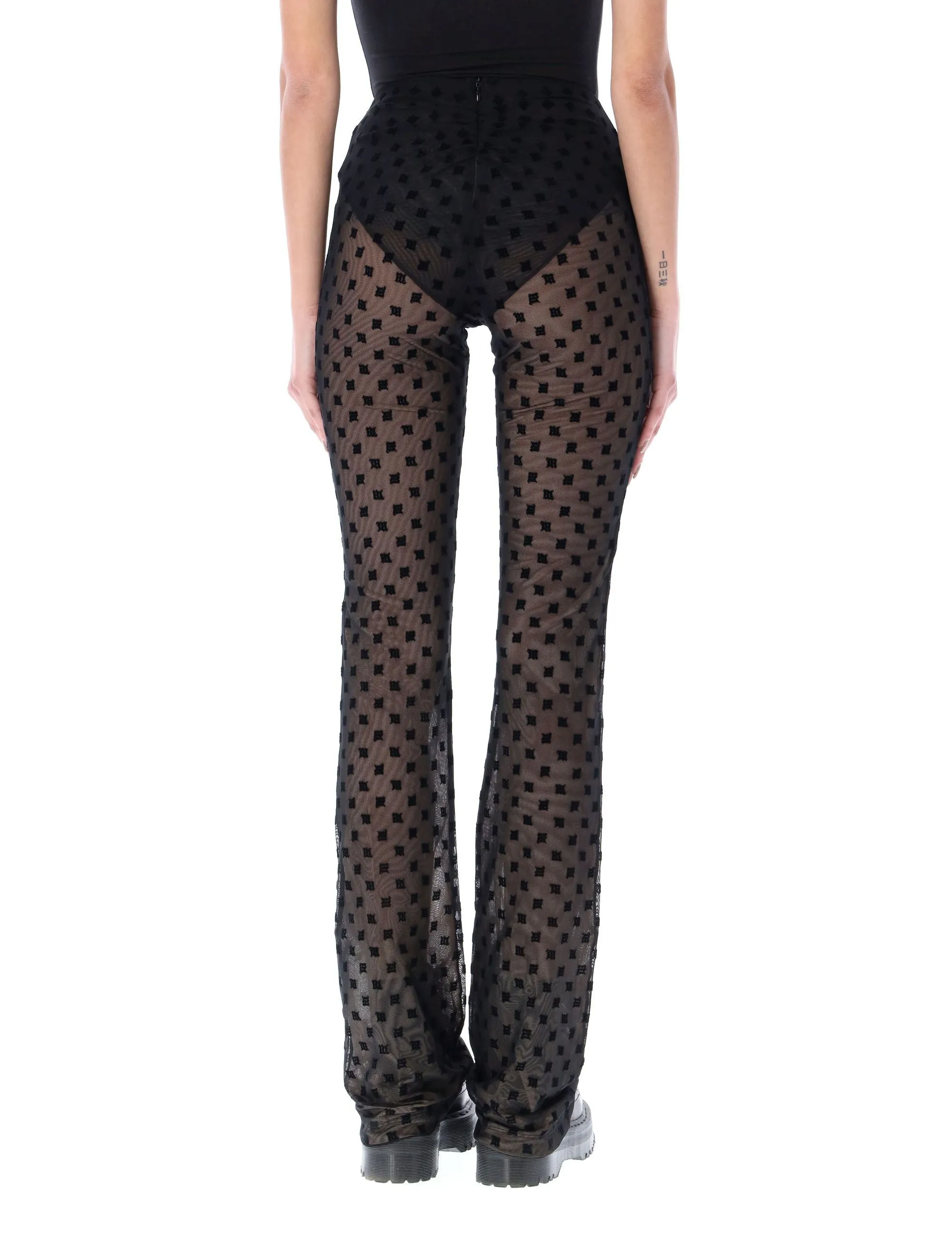Misbhv Sheer Flared Trousers