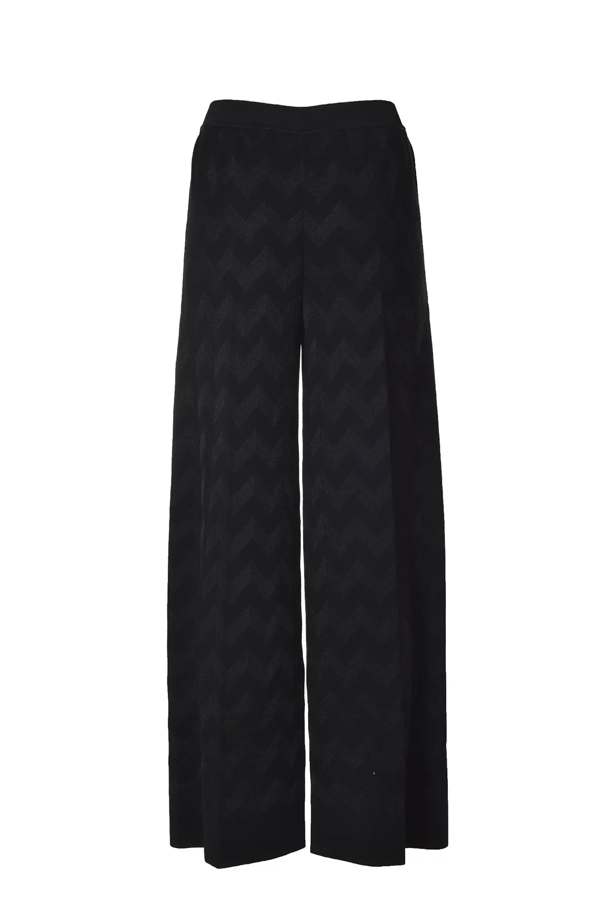 Missoni Chevron Pattern Straight-Leg Trousers