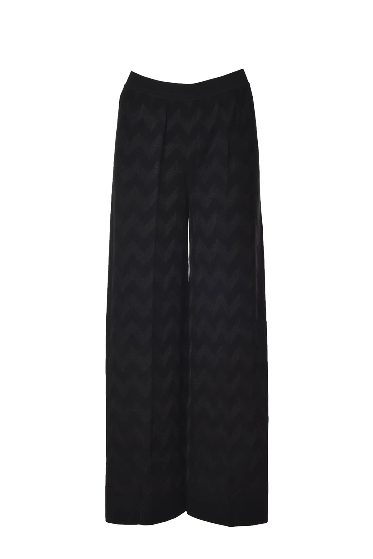 Missoni Chevron Pattern Straight-Leg Trousers