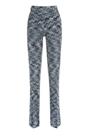 Missoni Printed Straight-Leg Trousers