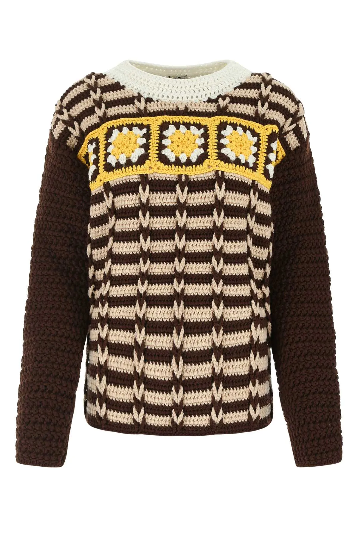 Miu Miu Crochet Knit Sweater