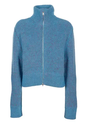 MM6 Maison Margiela Zip-Up Sweater