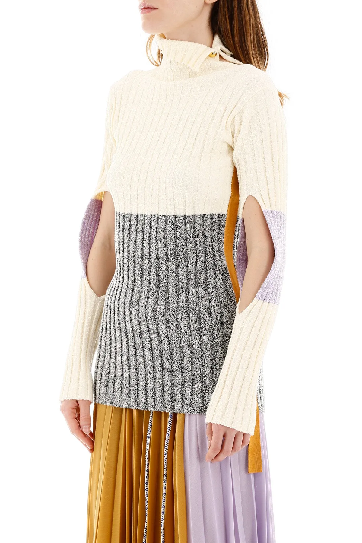 Moncler 1952 Tricot Turtleneck Knit Sweater