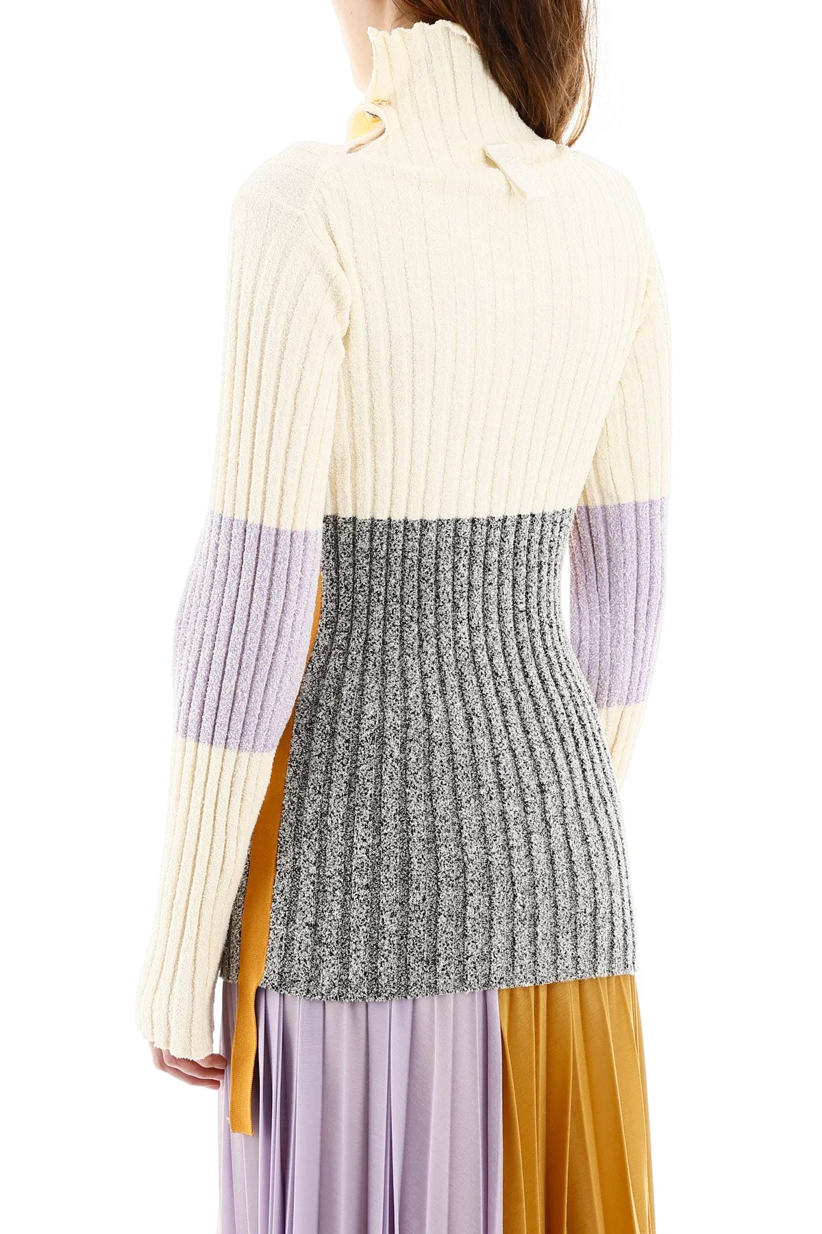 Moncler 1952 Tricot Turtleneck Knit Sweater