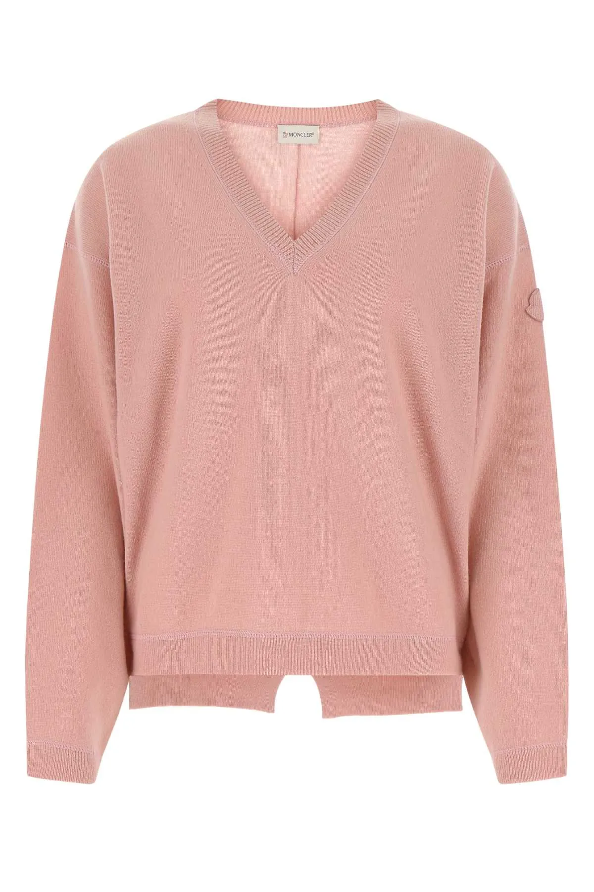 Moncler V-Neck Oversized Sweater