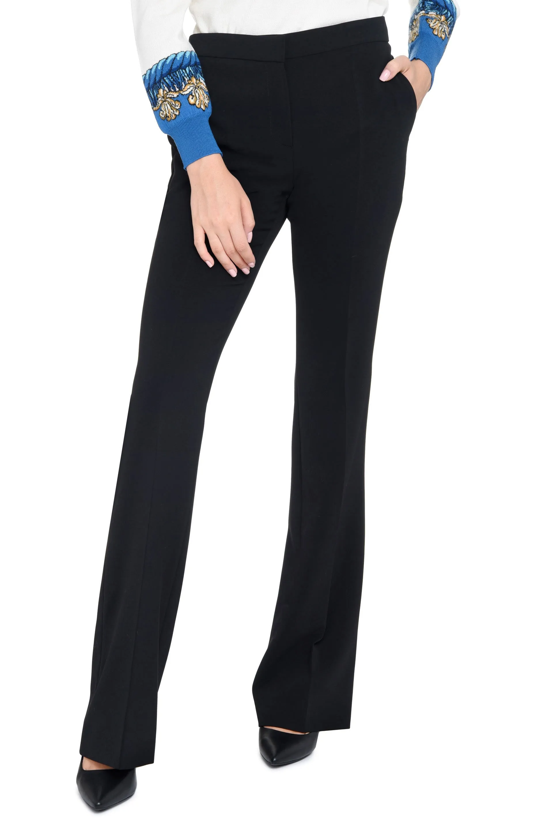 Moschino Flared-Leg Tailored Trousers