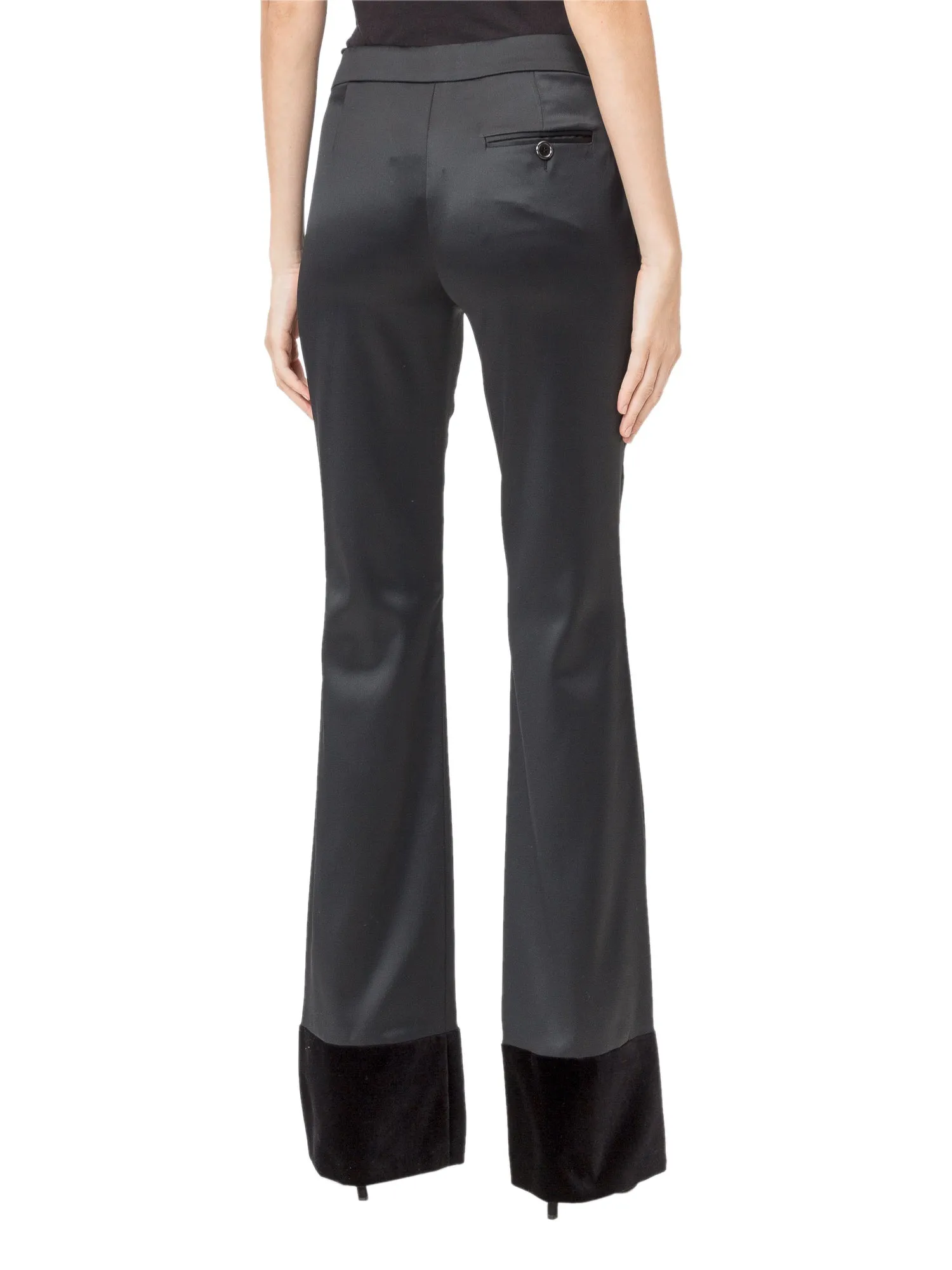 Moschino High Rise Flared Trousers