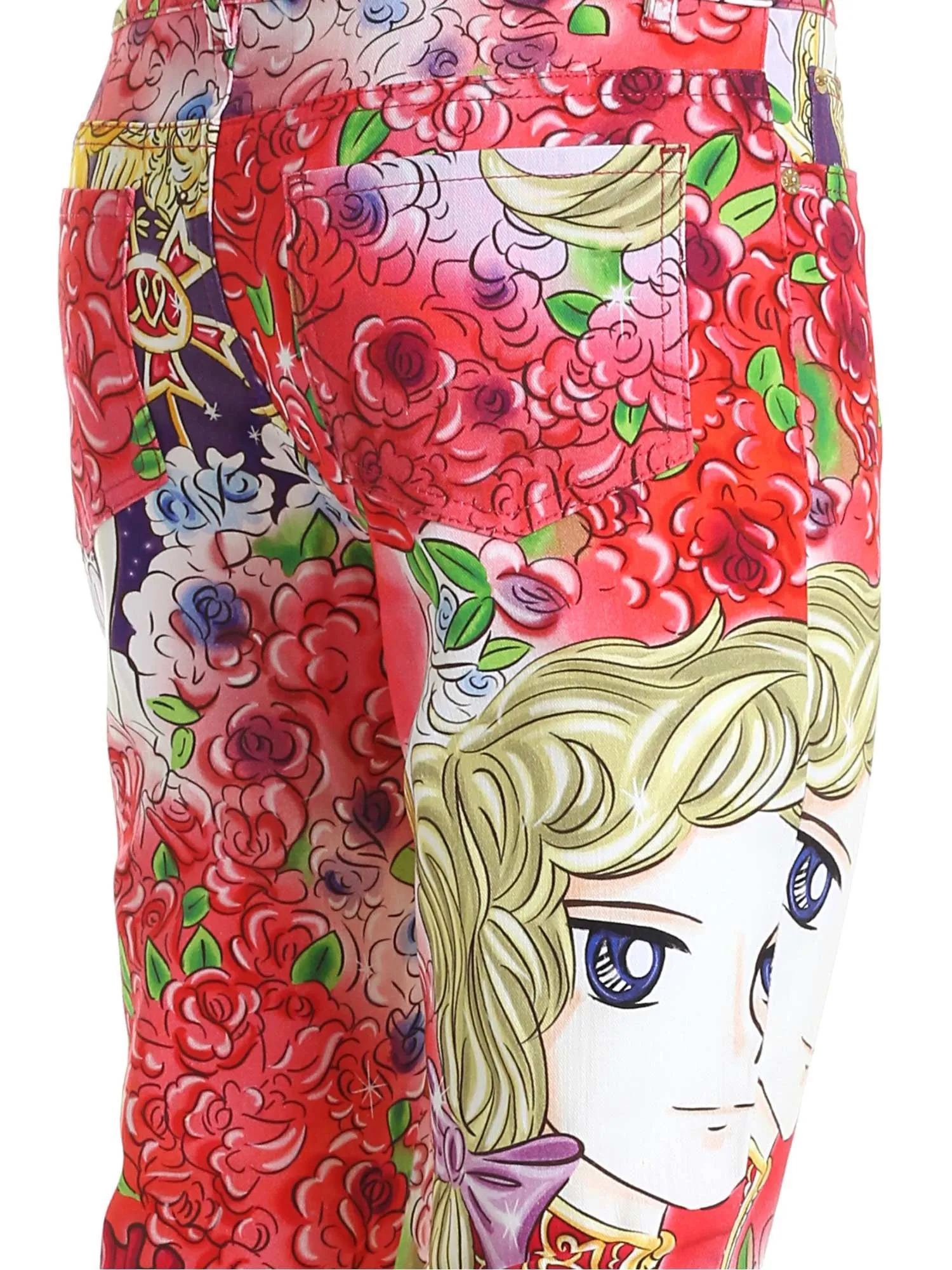 Moschino Marie Antoinette Printed Trousers