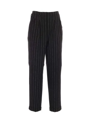 Moschino Pinstripe Tailored Trousers