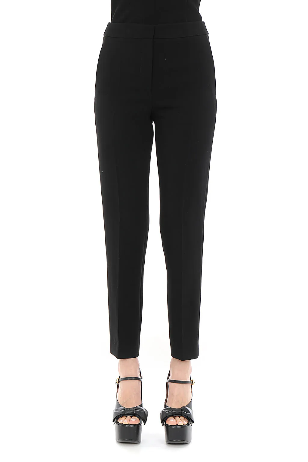 Moschino Pressed Crease Tapered Pants