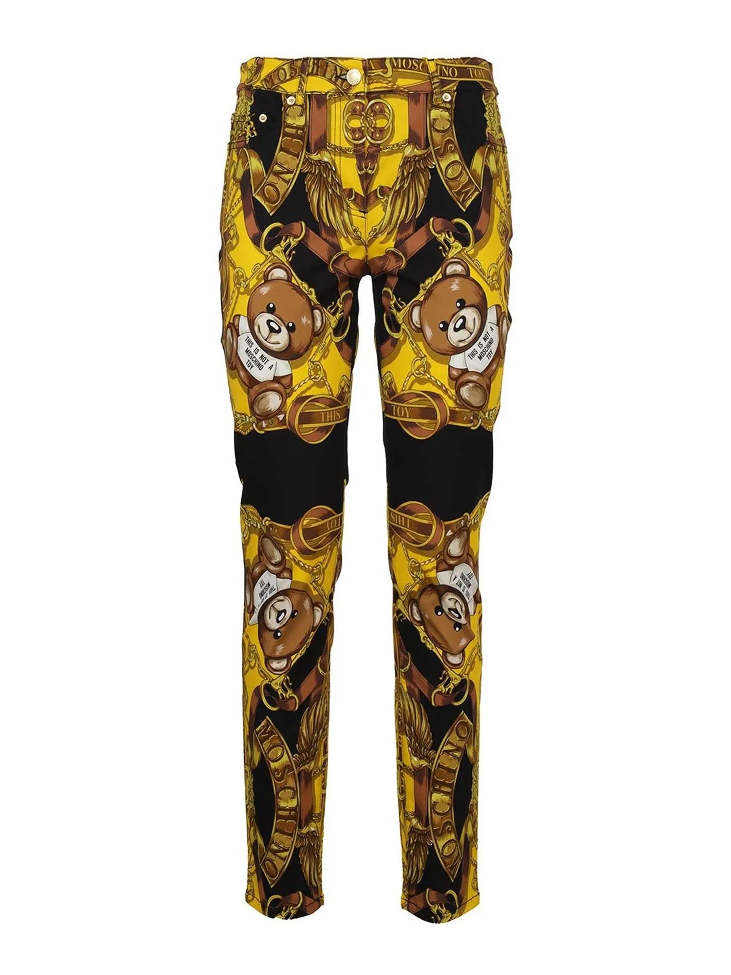 Moschino Teddy Baroque Printed Trousers