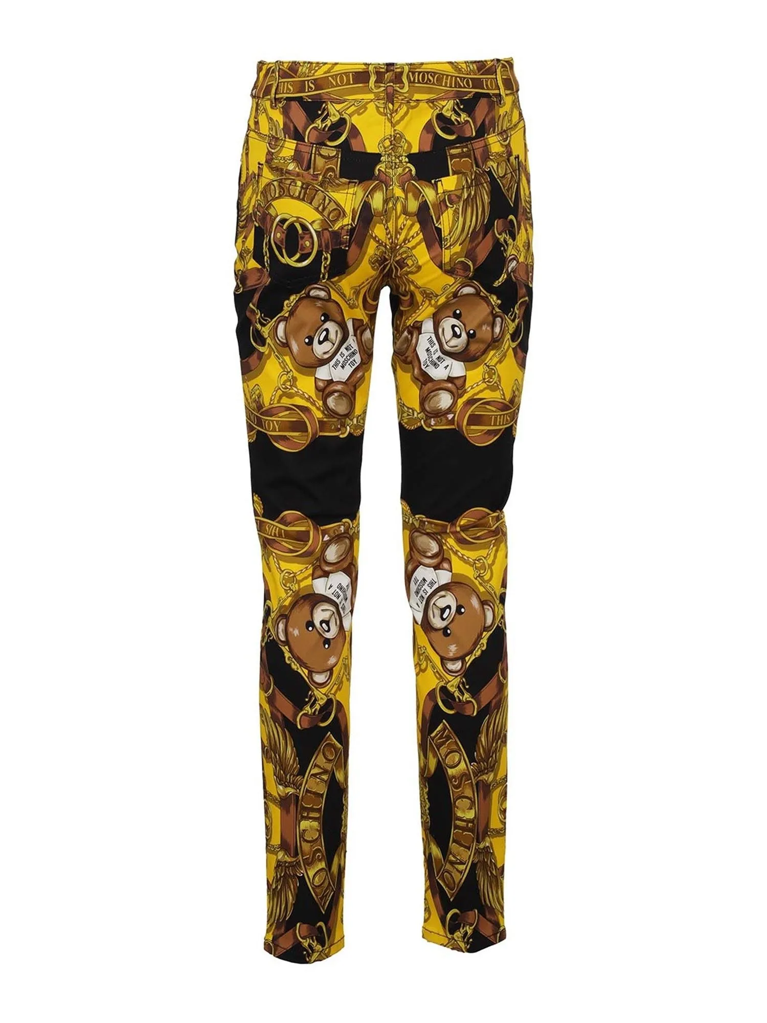 Moschino Teddy Baroque Printed Trousers