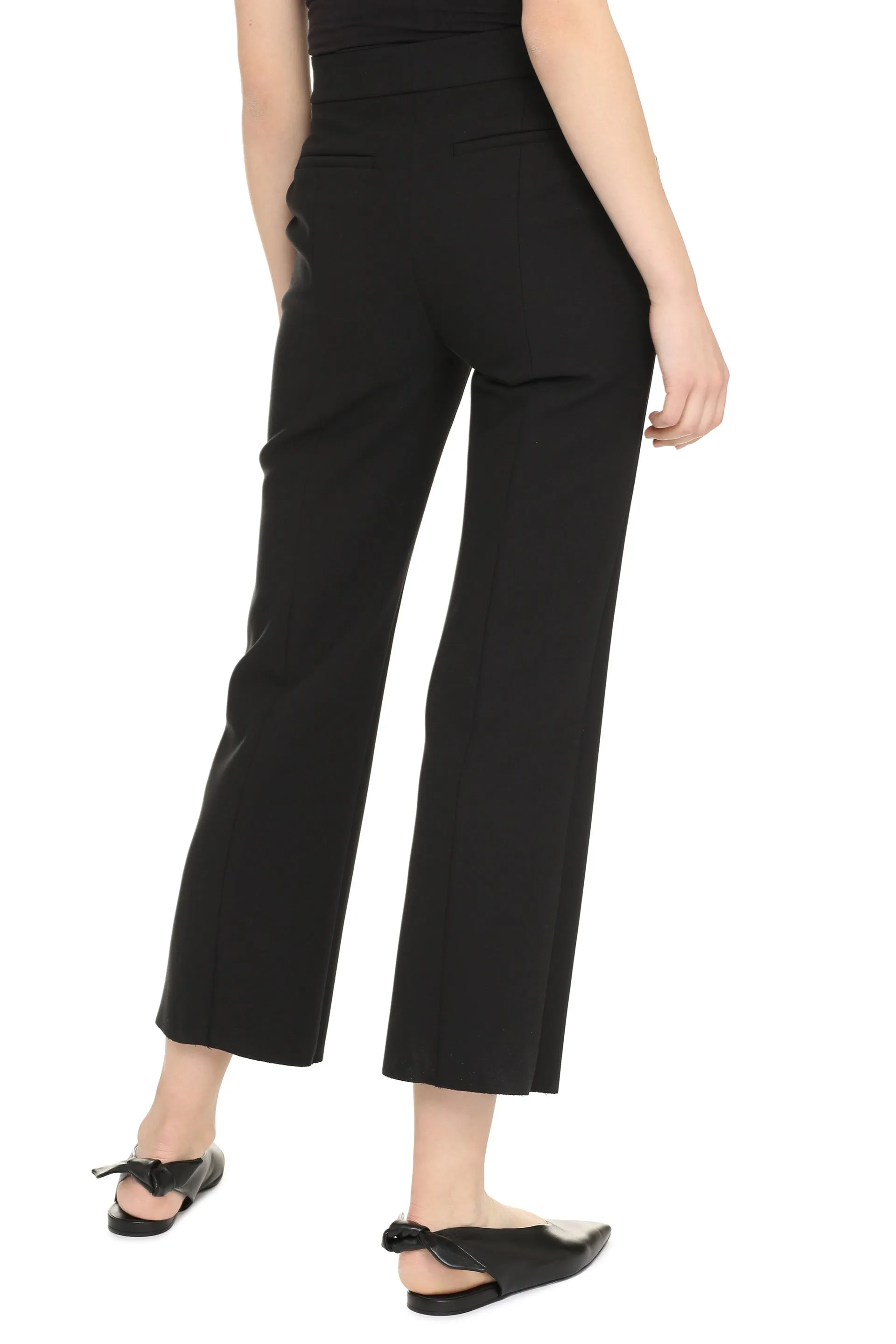 MSGM High Waist Tailored Trousers