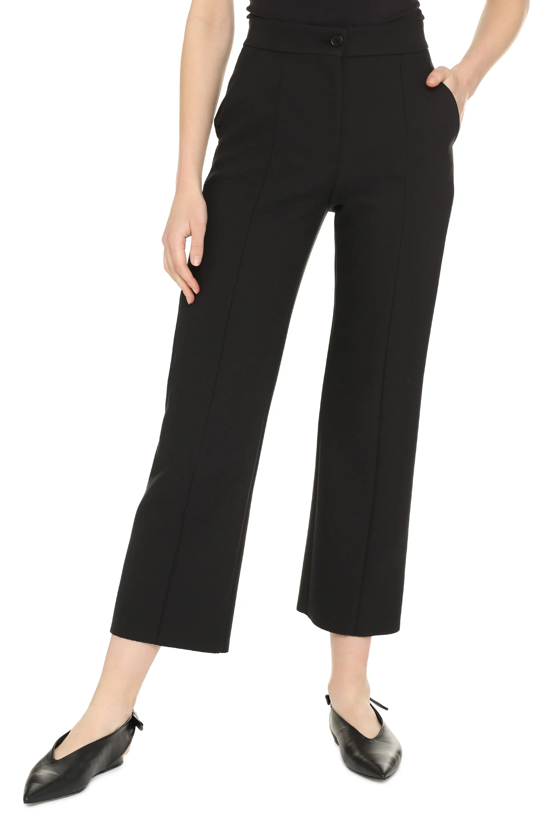 MSGM High Waist Tailored Trousers