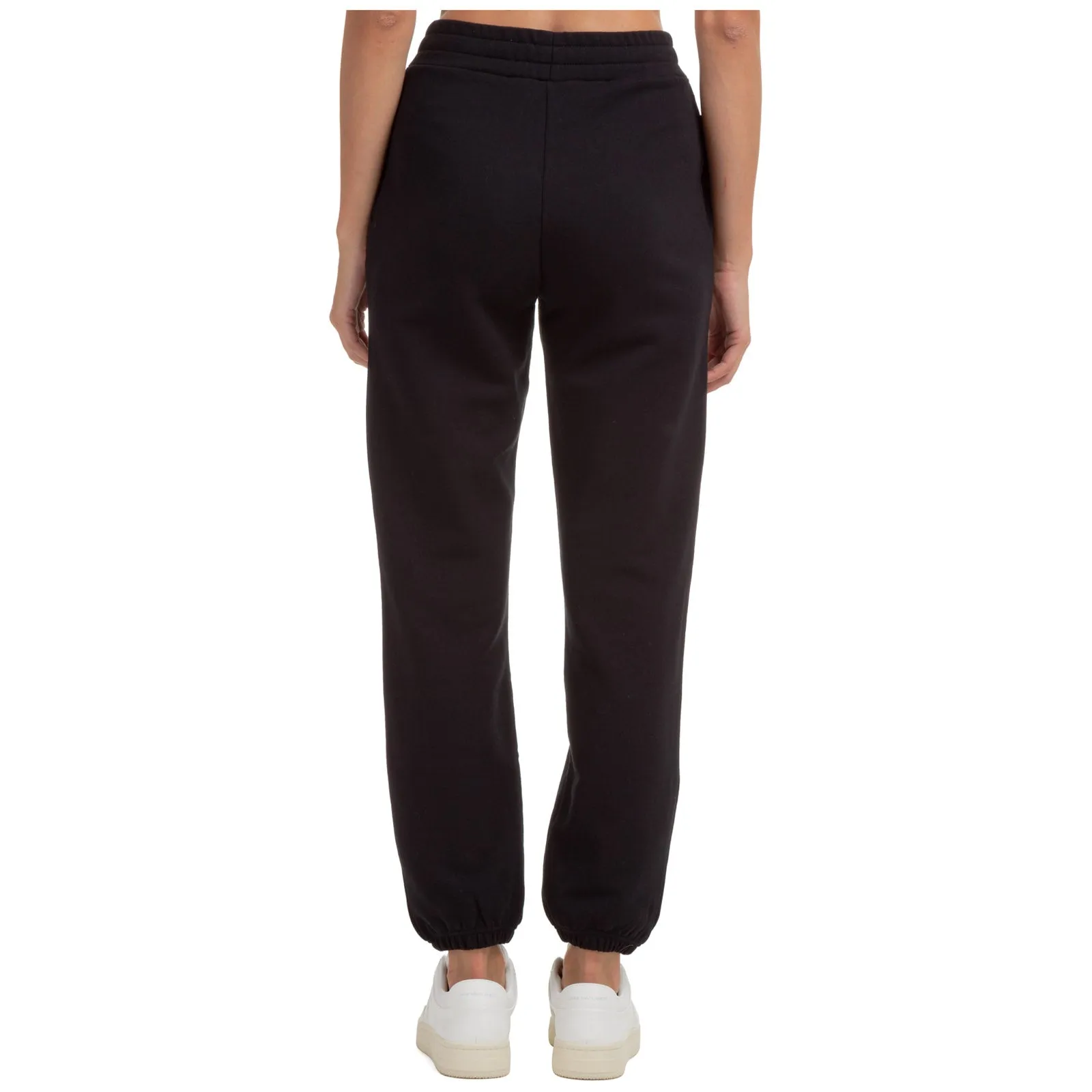 MSGM Logo Embossed Elastic Waist Pants