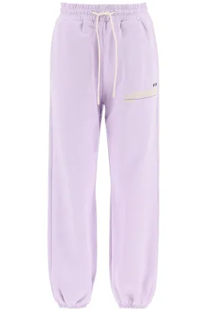 MSGM Logo Printed Track Pants