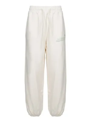 MSGM Logo Printed Track Pants