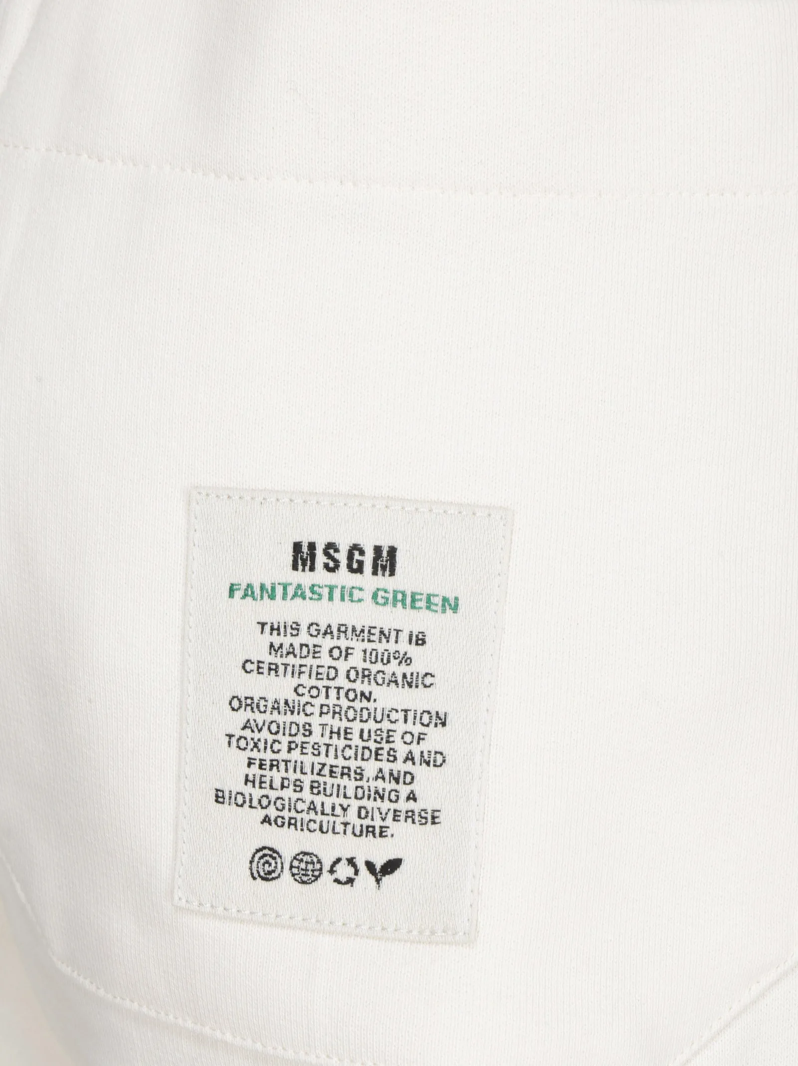 MSGM Logo Printed Track Pants