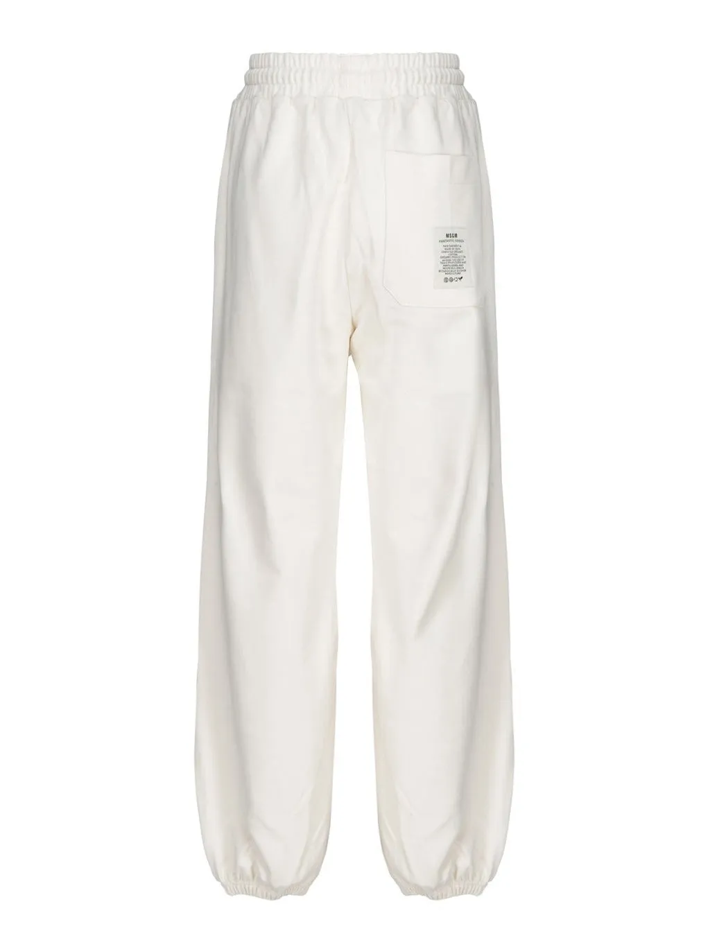MSGM Logo Printed Track Pants