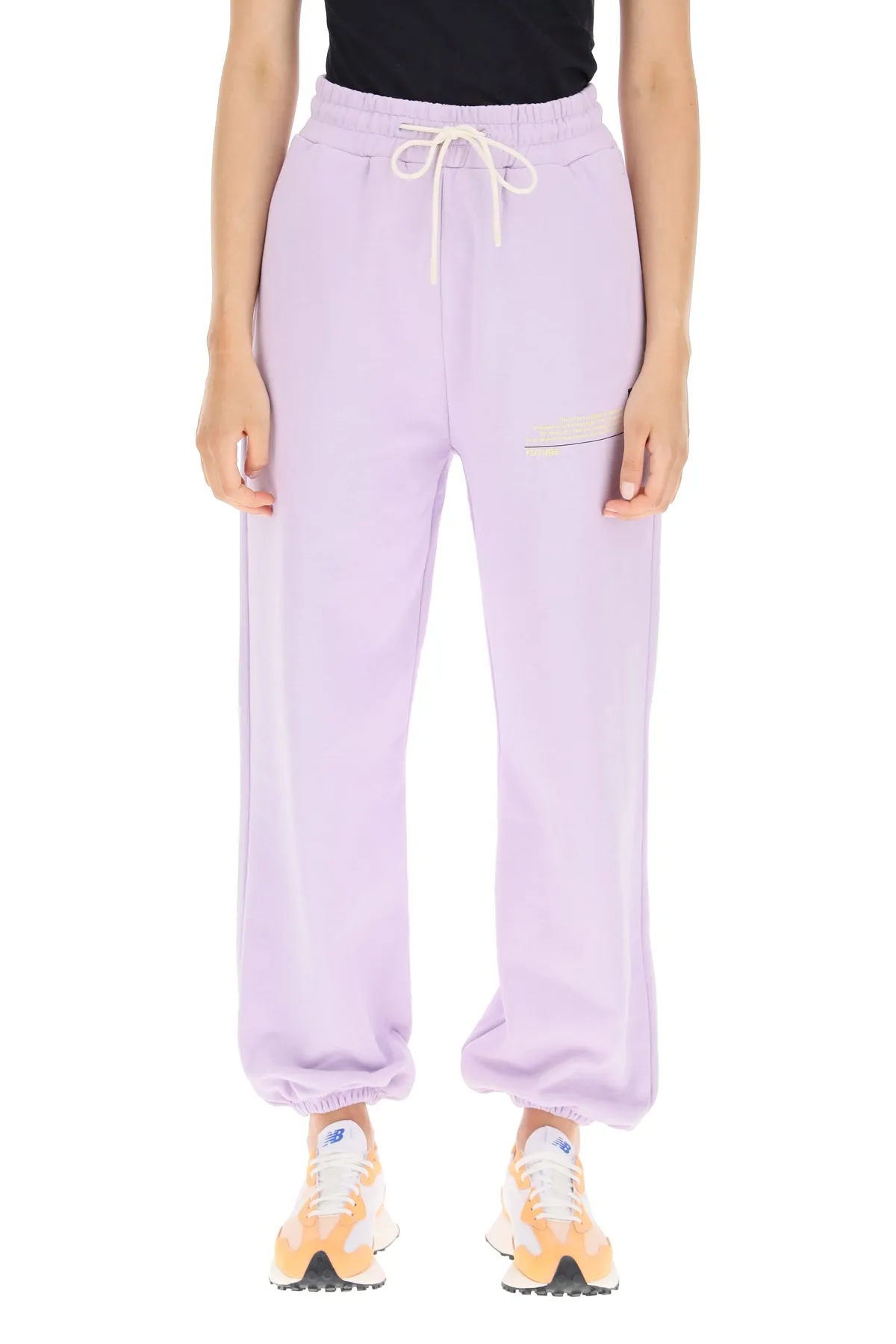 MSGM Logo Printed Track Pants