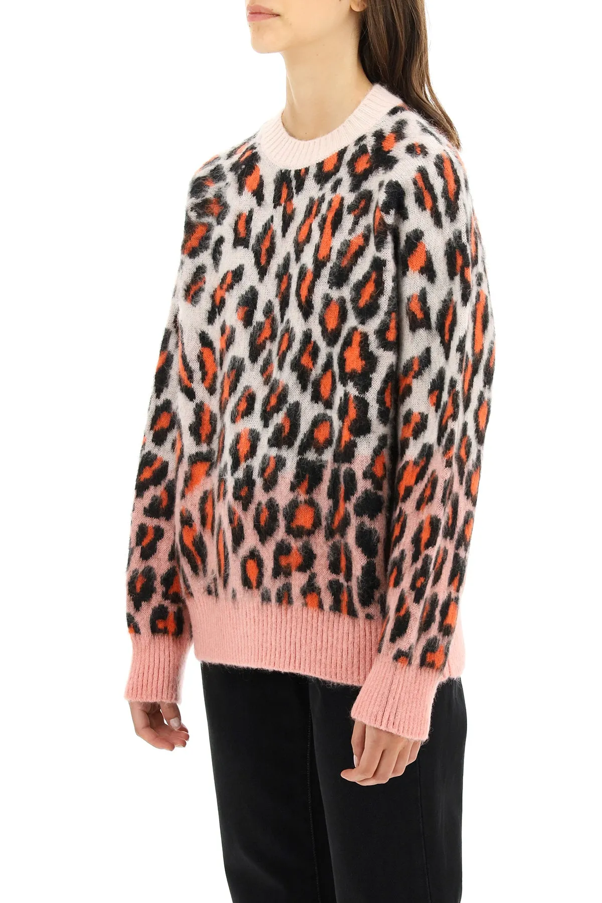 MSGM Printed Knit Sweater
