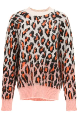 MSGM Printed Knit Sweater