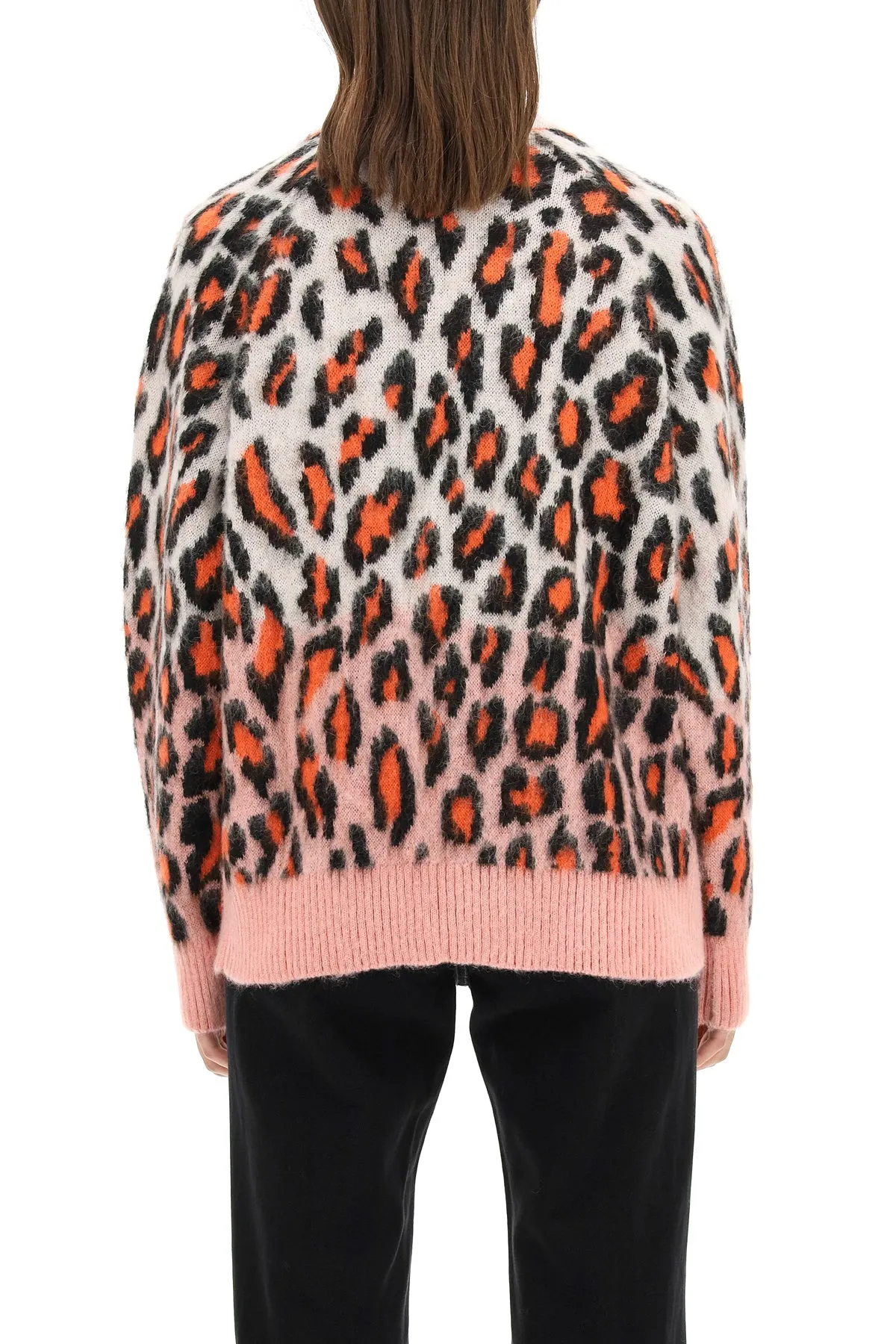 MSGM Printed Knit Sweater