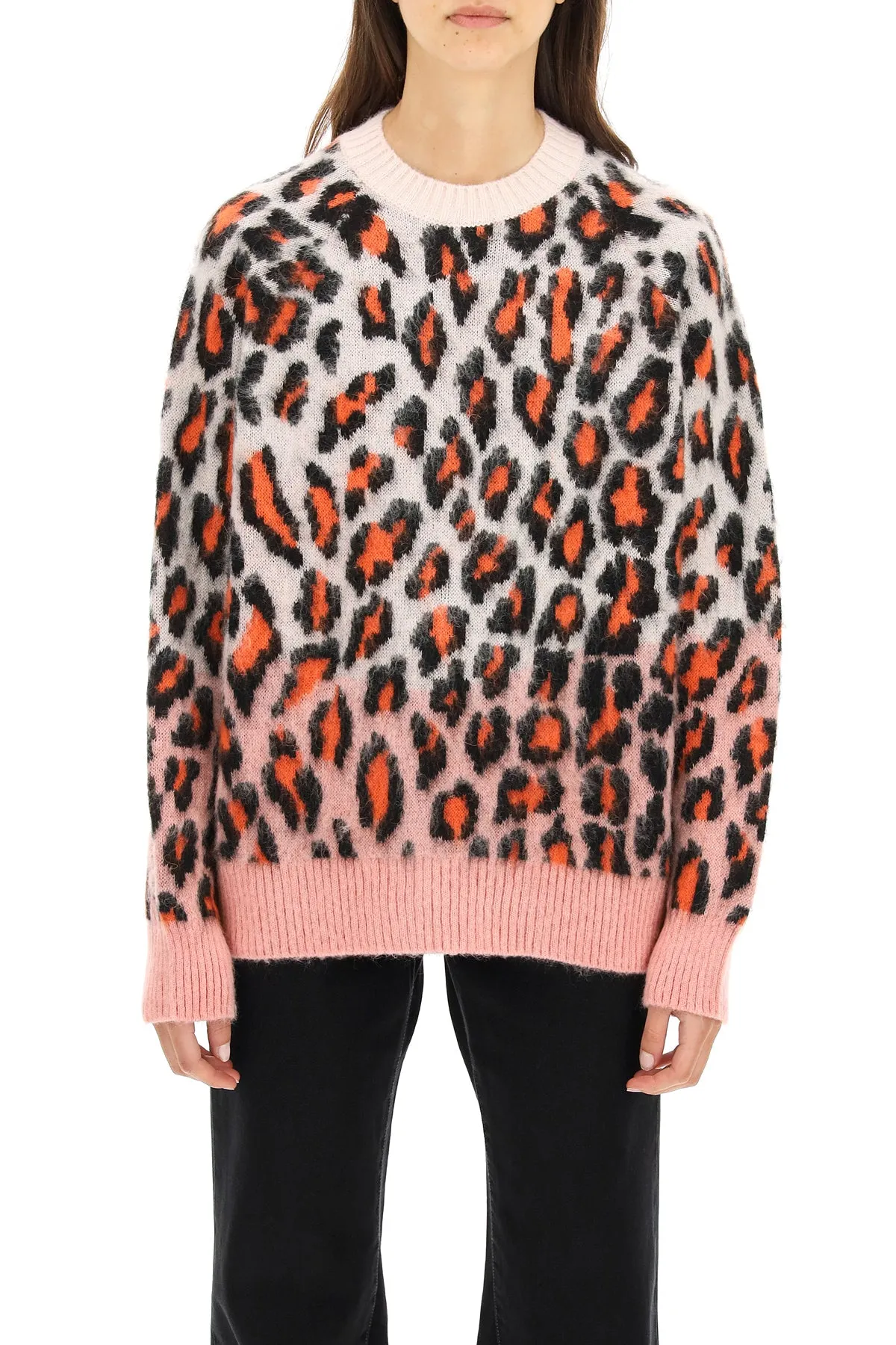 MSGM Printed Knit Sweater