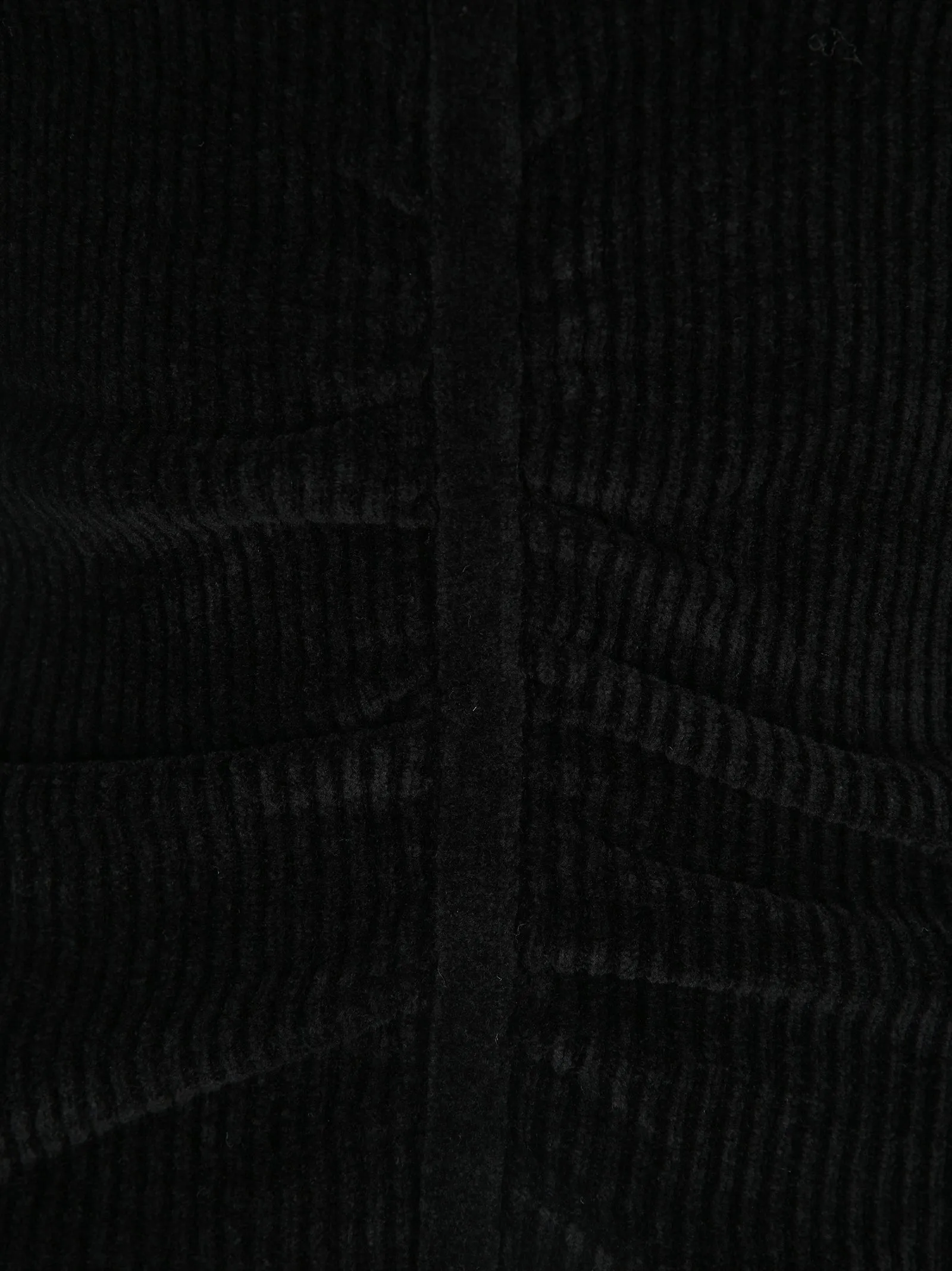 MSGM Ribbed Cut Out Detail Sweater