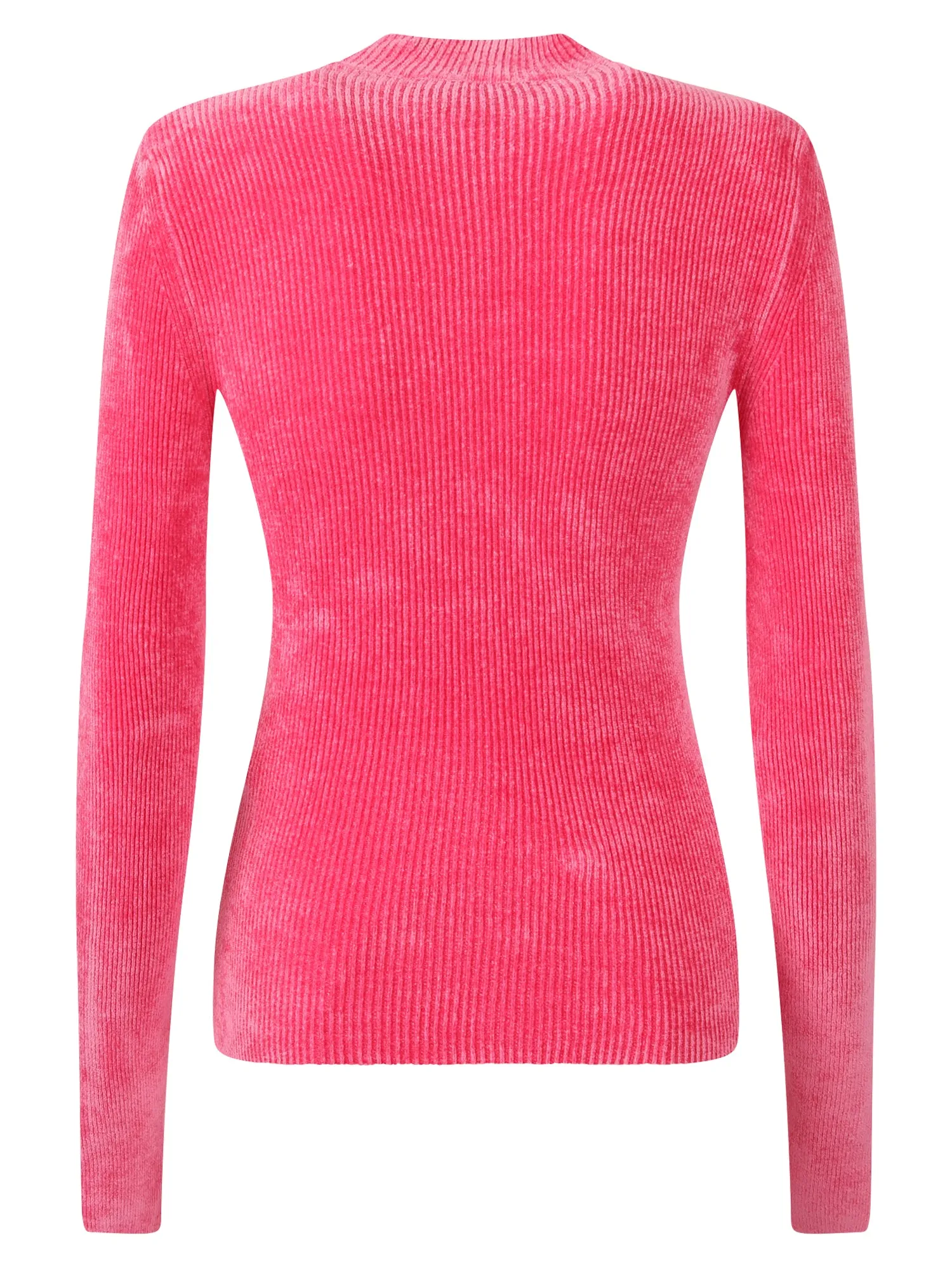 MSGM Ribbed Cut Out Detail Sweater