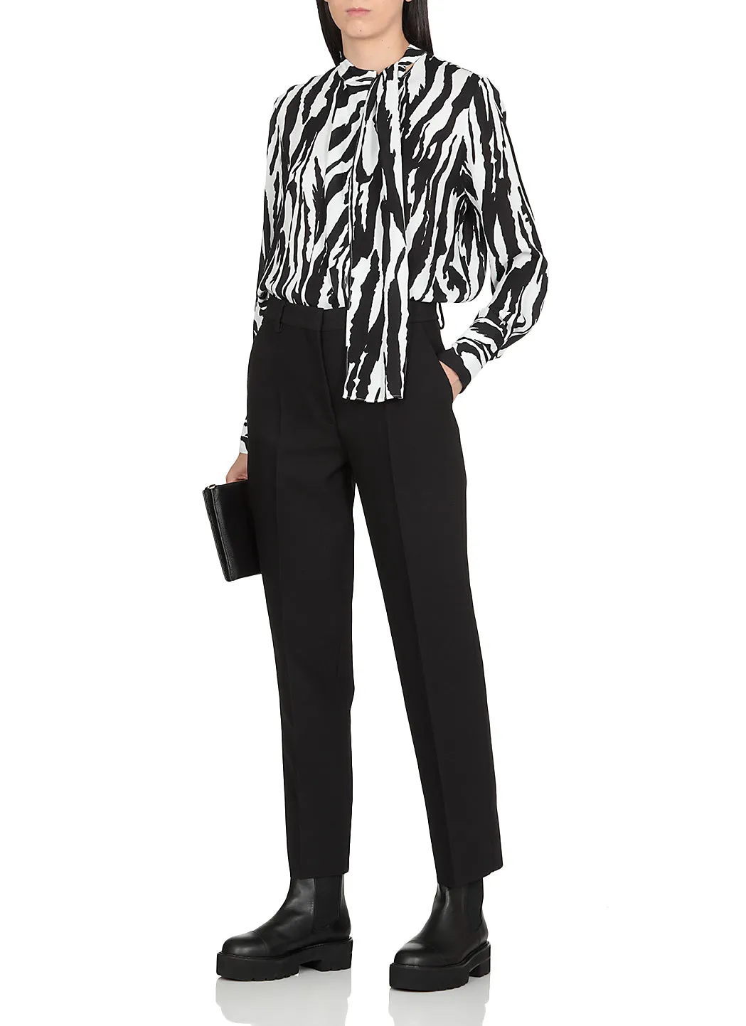 MSGM Tailored Straight Leg Trousers