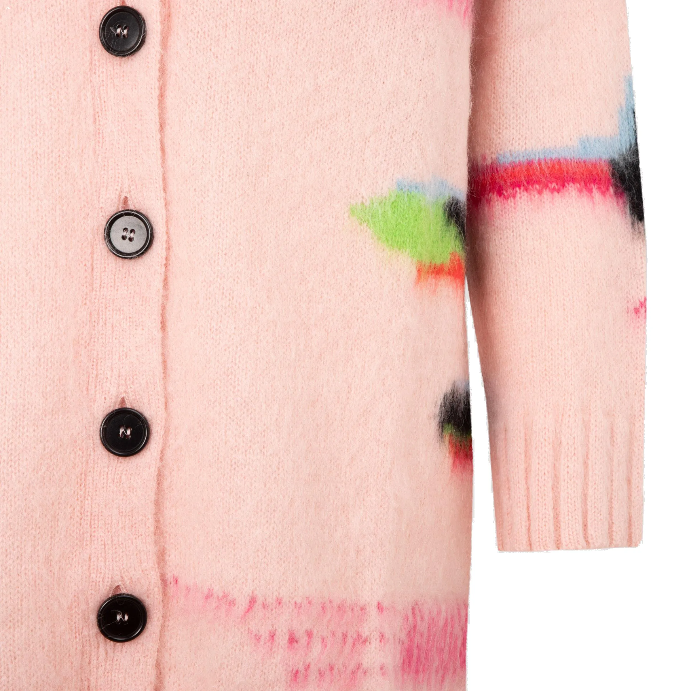 MSGM V-Neck Knit Cardigan