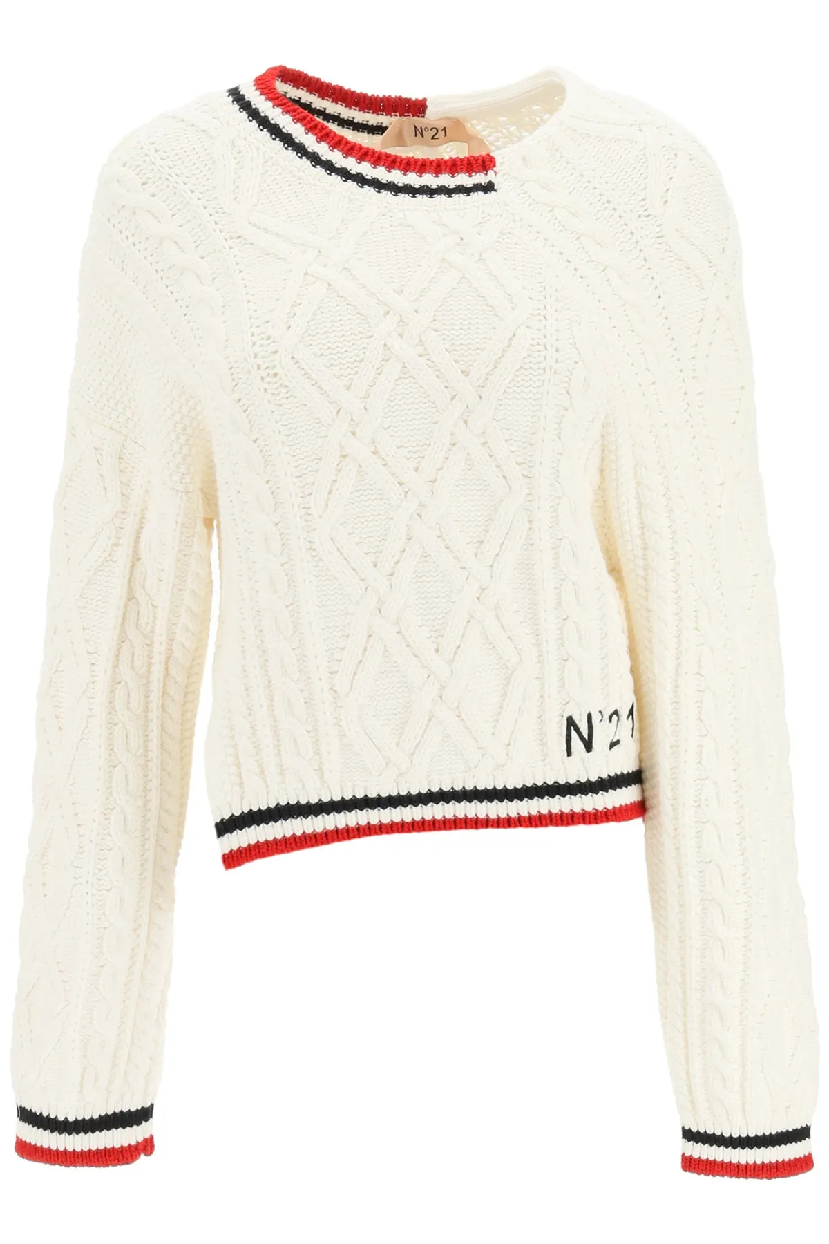 N21 Asymmetric Oversized Sweater