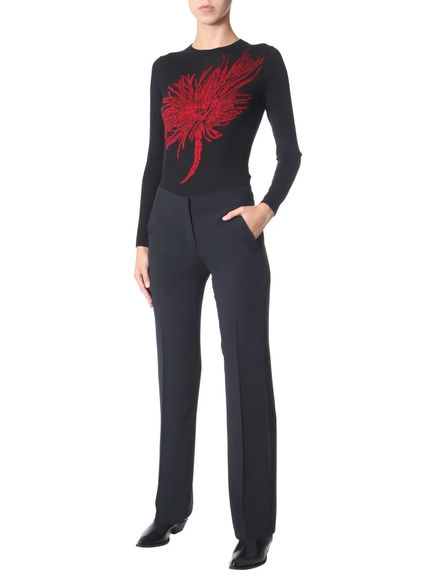 N21 Straight Leg Tailored Trousers