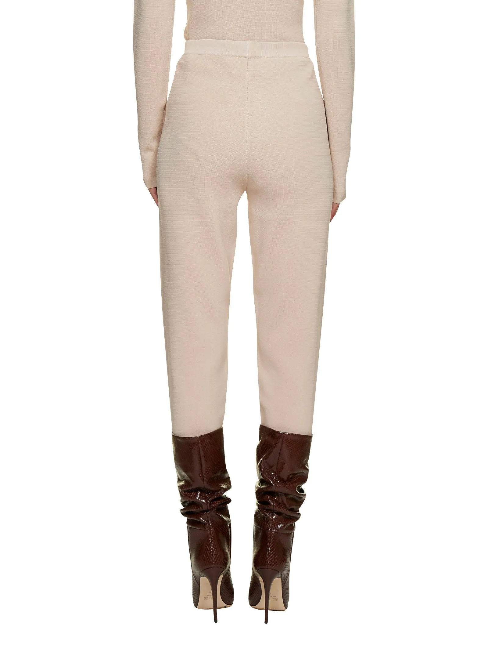 Nanushka Elastic Waist Stirrup Pants