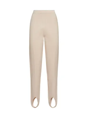 Nanushka Elastic Waist Stirrup Pants